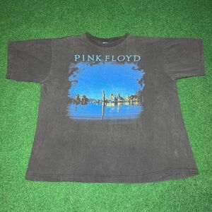 Vintage 90s Pink Floyd I Wish You Were Here RARE XL Band Travis Scott T Shirt